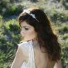 Headband de mariage Candide en fleurs naturelles - Accessoire mariage en fleurs séchées et stabilisées - Les Fleurs Dupont