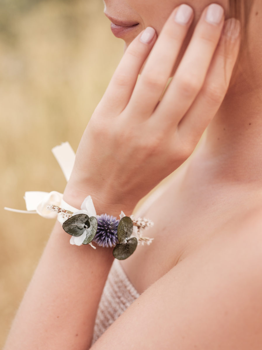 Bracelet fleurs séchées Céleste - Ilan Dehé - Natalya