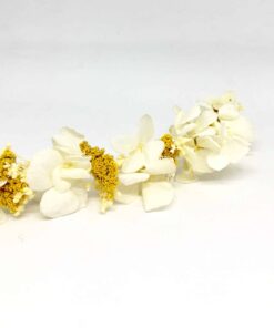 Barrette de mariage Hysope en fleurs naturelles - Les Fleurs Dupont
