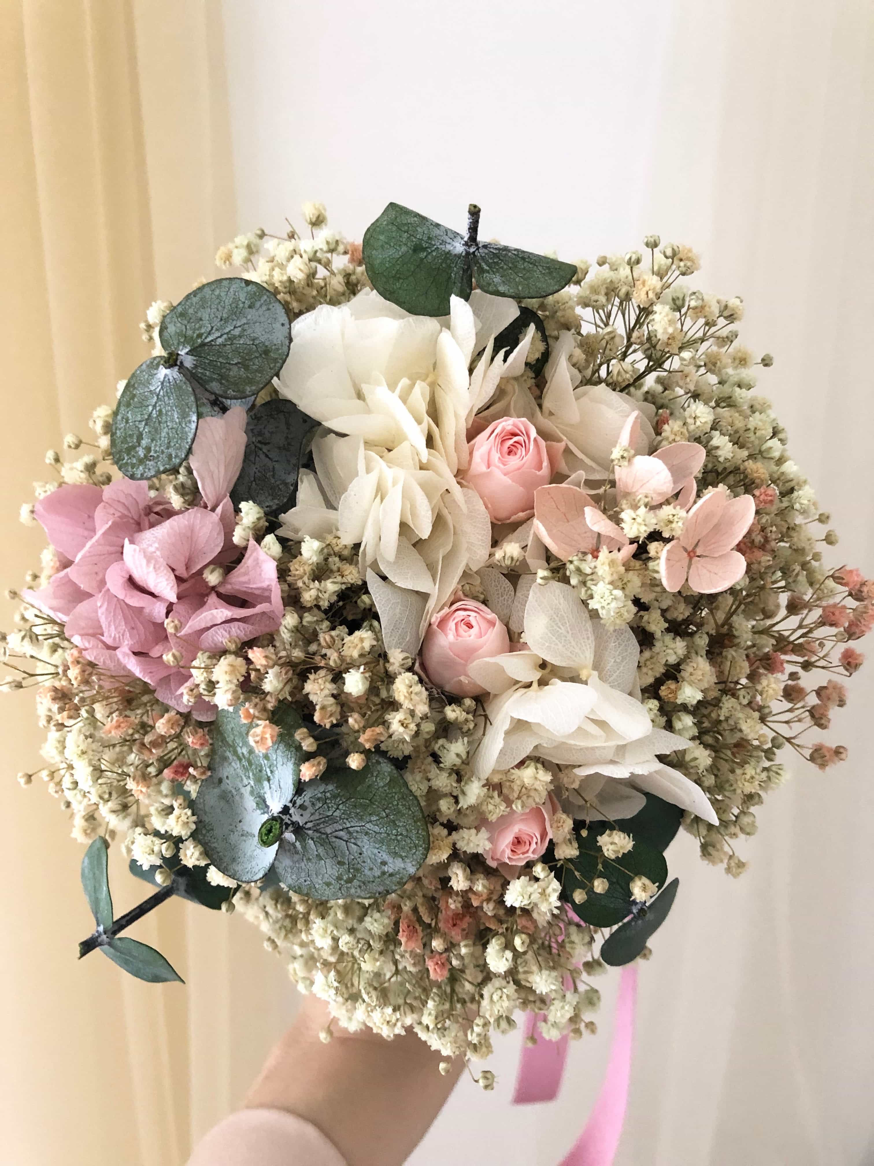 Bouquet en fleurs séchées Confetti - Les Fleurs Dupont