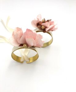 Bracelets pour demoiselles d'honner en fleurs Phyra - Les Fleurs Dupont