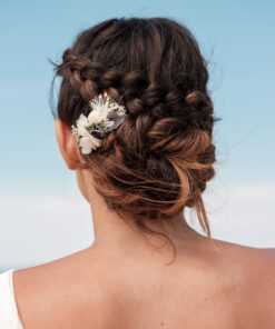 Peigne de mariée mini Horizon - Photo Ilan Dehé - Les Fleurs Dupont