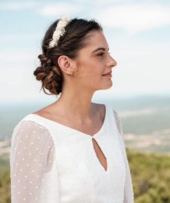 Headband de mariage Nimbe - Les Fleurs Dupont
