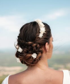 Set headband et pics Nimbe pour la mariée moderne