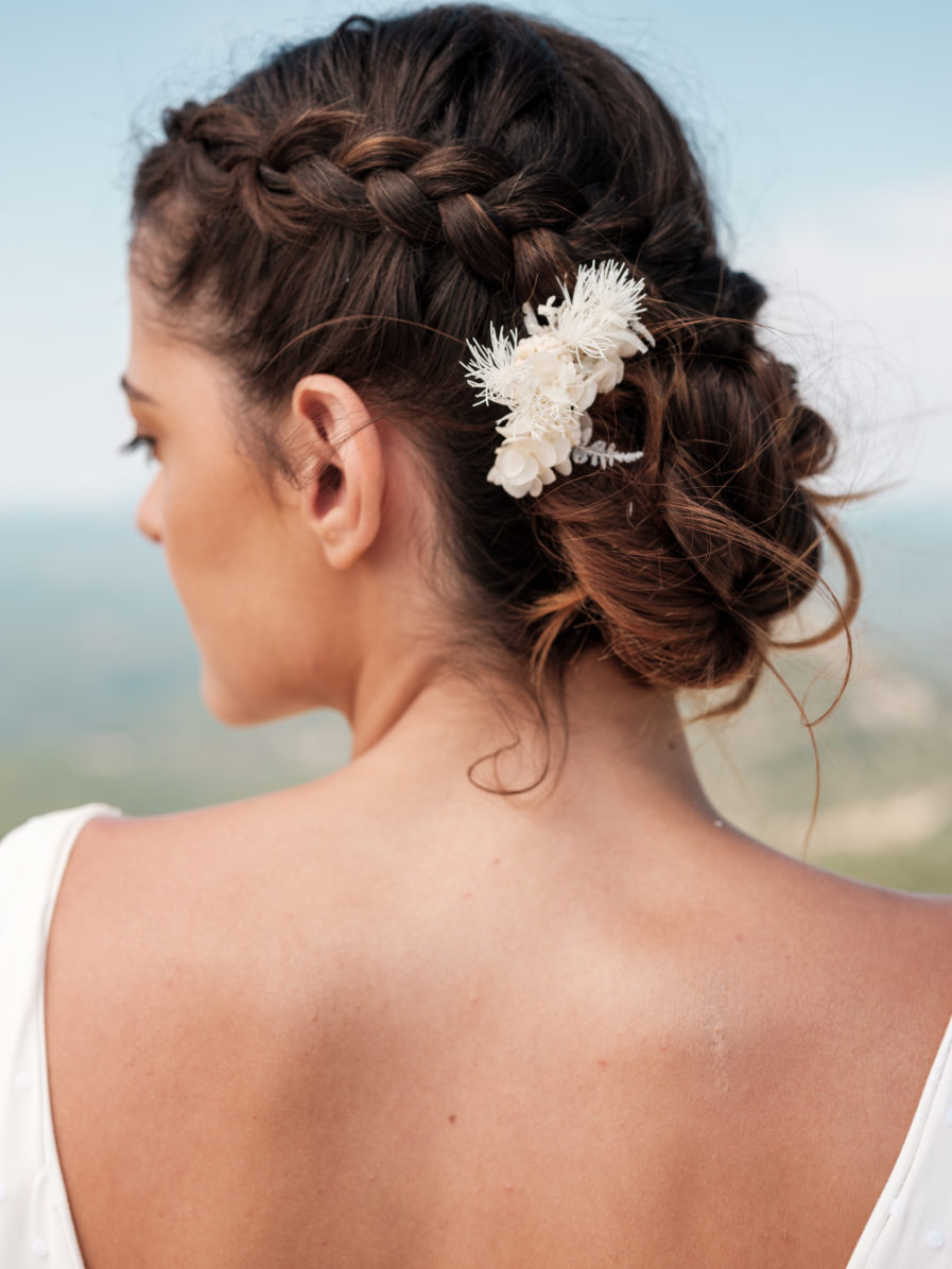 4 styles de chignons pour mon mariage Les Fleurs Dupont