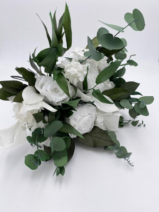 Bouquet en feuillages stabilisés Foglia