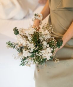 Bouquet en fleurs séchées Minthé