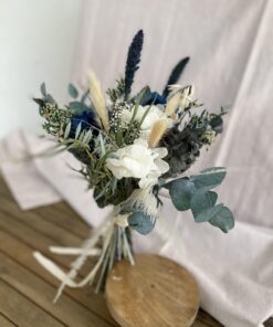 Bouquet de décoration Acqua en fleurs stabilisées et séchées