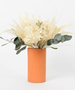 Bouquet en fleurs durables Albâtre